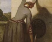 Girl AT The Fountain - 威廉·莫里斯·亨特